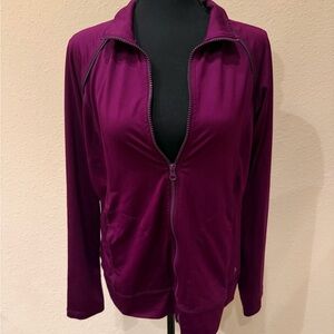Danskin Now Semi-Fitted Athletic Women's Purple Jacket